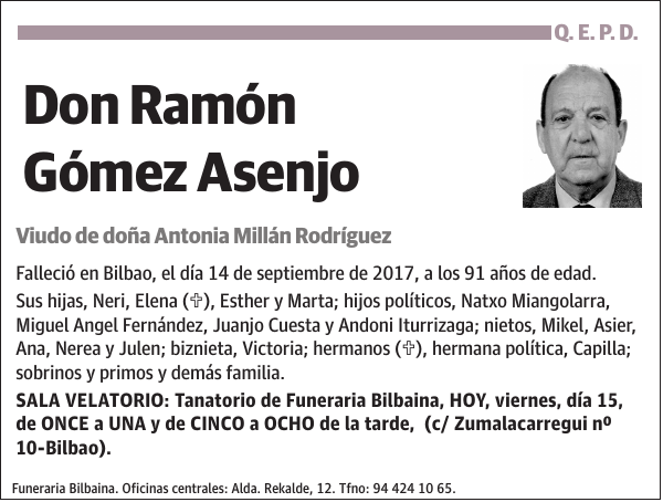 Ramón Gómez Asenjo