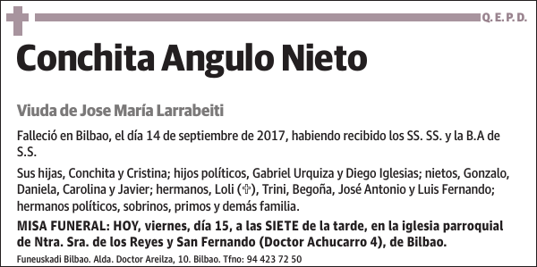 Conchita Angulo Nieto