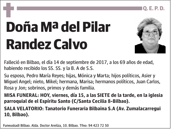 Mª del Pilar Randez Calvo