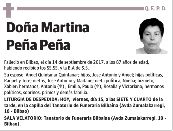 Martina Peña Peña