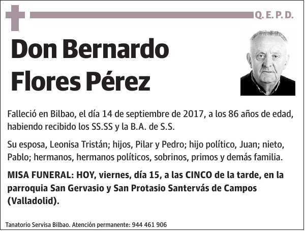 Bernardo Flores Pérez