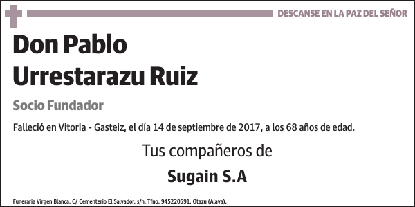 Pablo Urrestarazu Ruiz