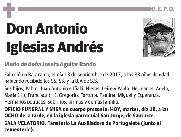 Antonio Iglesias Andrés