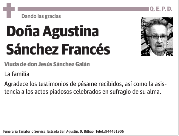 Agustina Sánchez Francés