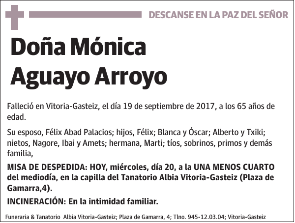 Mónica Aguayo Arroyo