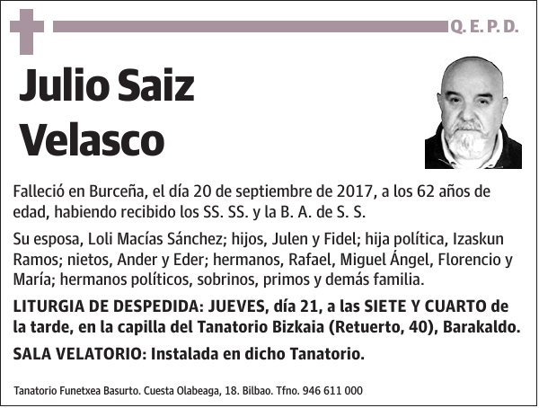 Julio Saiz Velasco