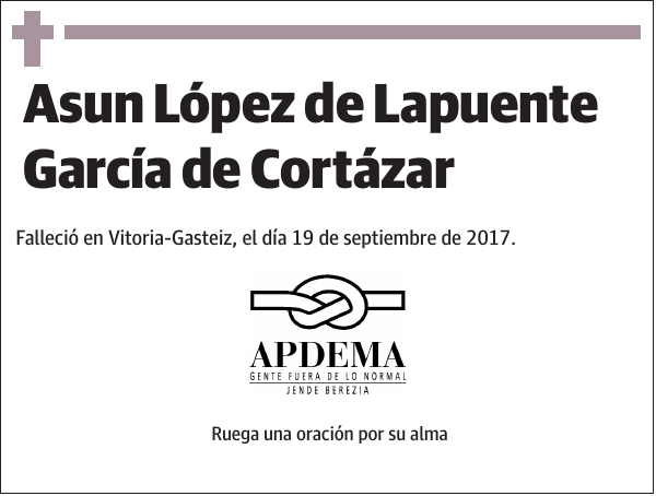 Asun López de Lapuente García de Cortázar