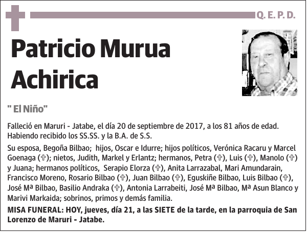 Patricio Murua Achirica