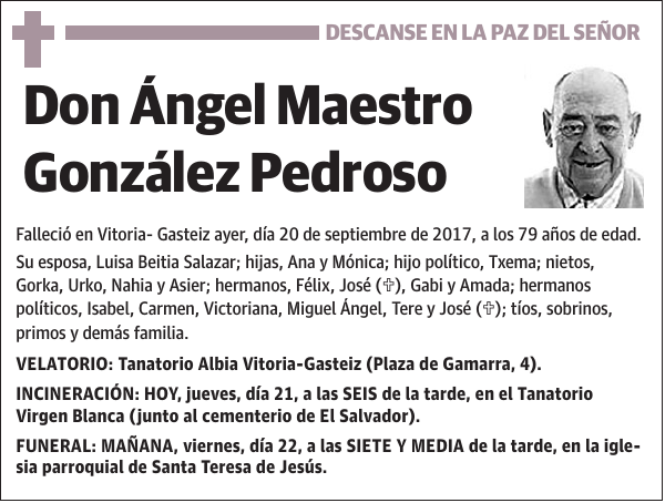 Ángel Maestro González Pedroso