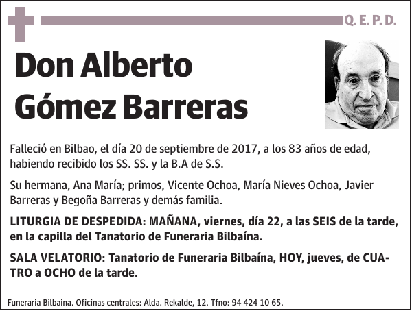 Alberto Gómez Barreras