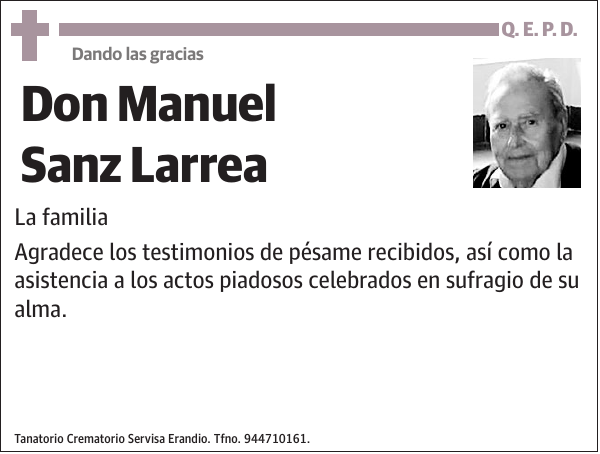 Manuel Sanz Larrea