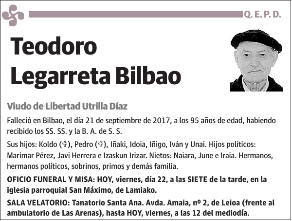 Teodoro Legarreta Bilbao