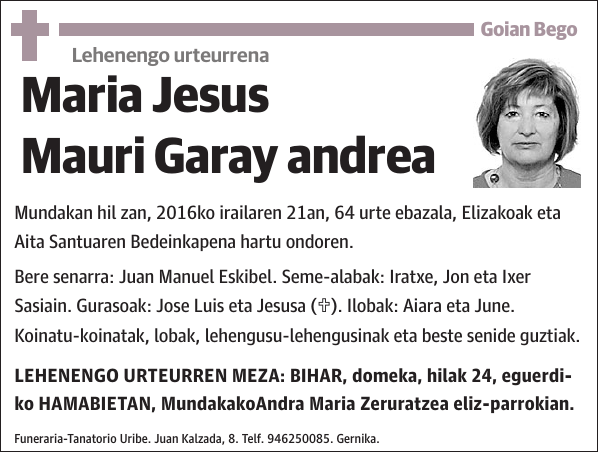 Maria Jesus Mauri Garay