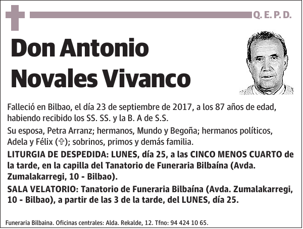 Antonio Novales Vivanco