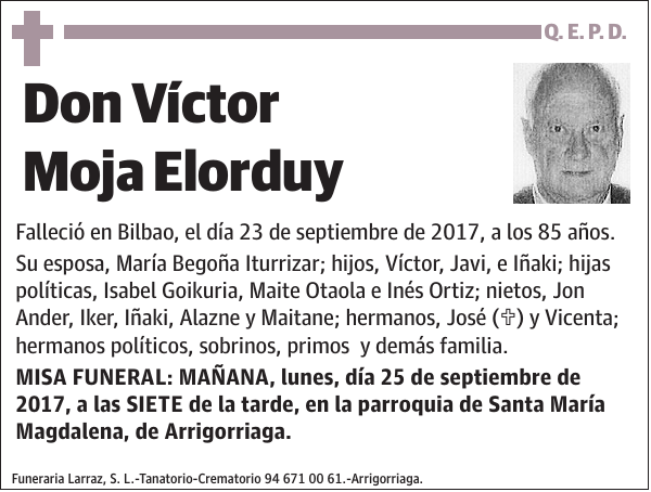 Víctor Moja Elorduy