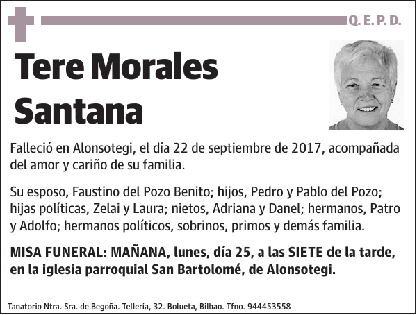 Tere Morales Santana