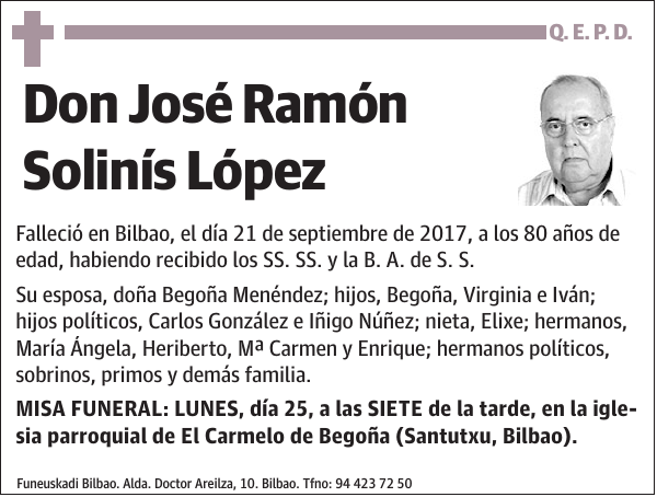 José Ramón Solinís López