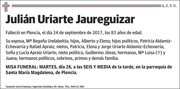 Julián Uriarte Jaureguizar