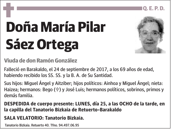 María Pilar Sáez Ortega