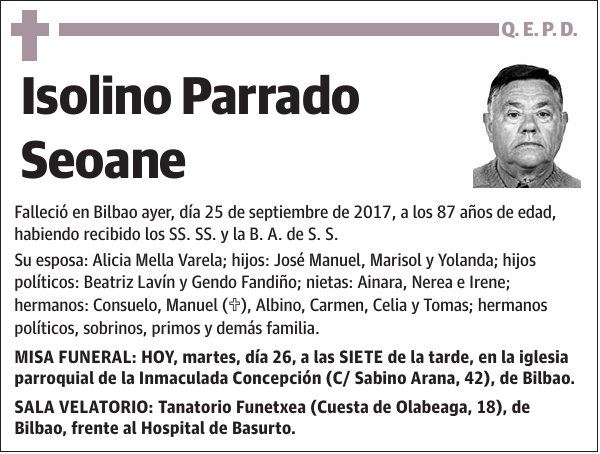 Isolino Parrado Seoane