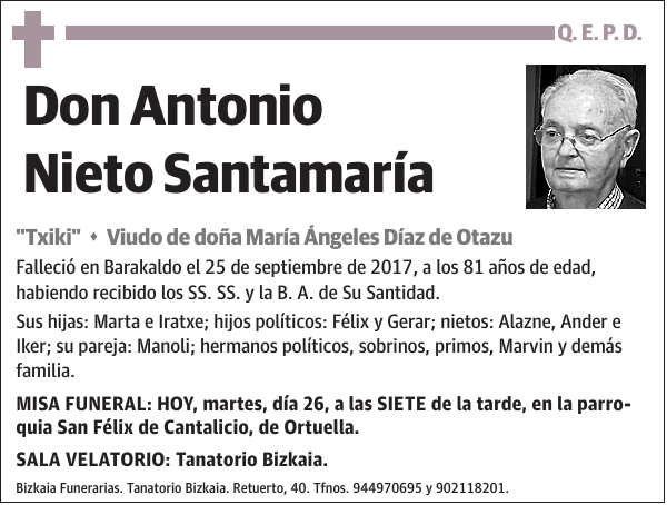 Antonio Nieto Santamaría