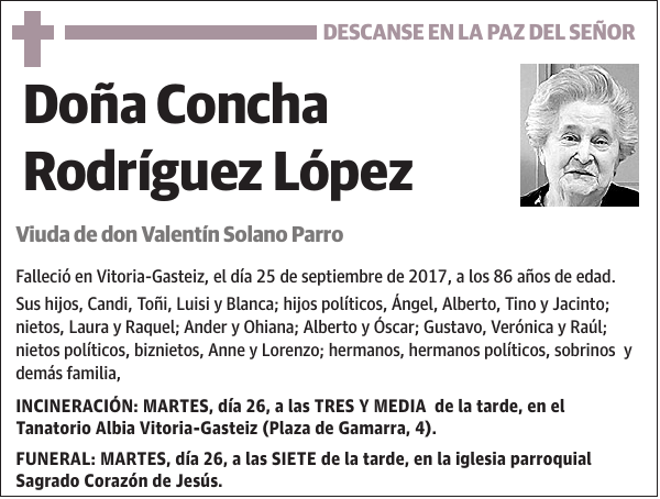 Concha Rodríguez López