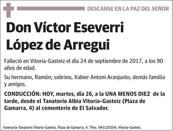 Víctor Eseverri López de Arregui