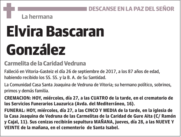 Elvira Bascaran González