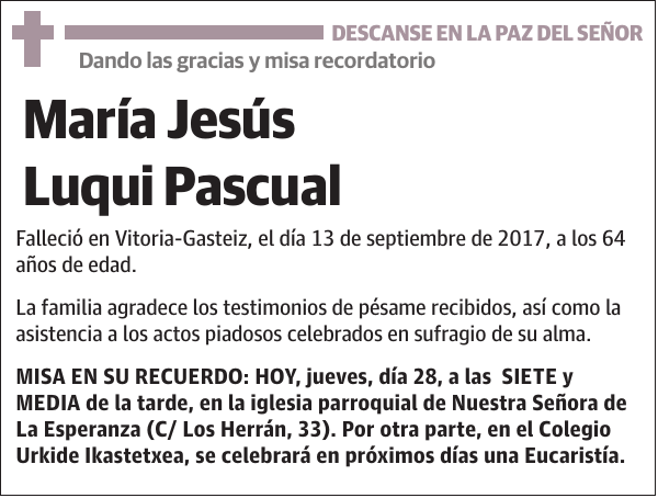 María Jesús Luqui Pascual