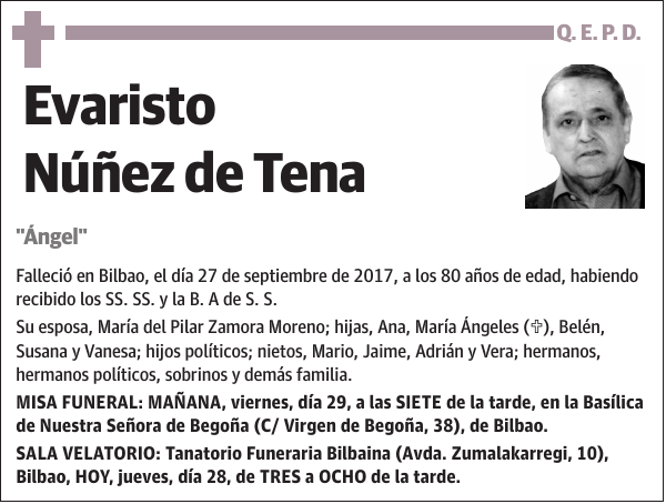 Evaristo Núñez de Tena