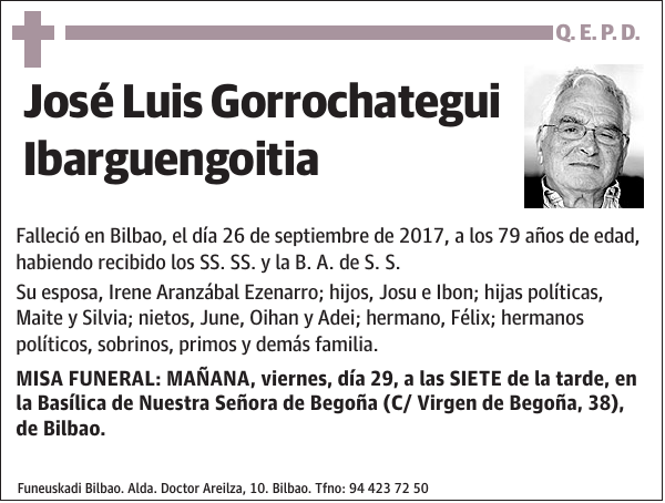 José Luis Gorrochategui Ibarguengoitia