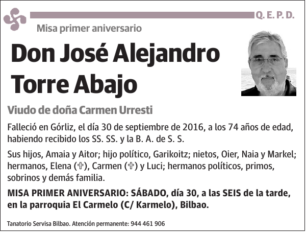 José Alejandro Torre Abajo