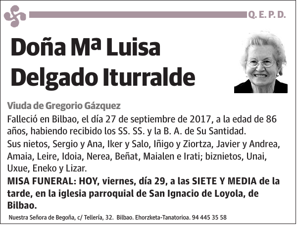 Mª Luisa Delgado Iturralde