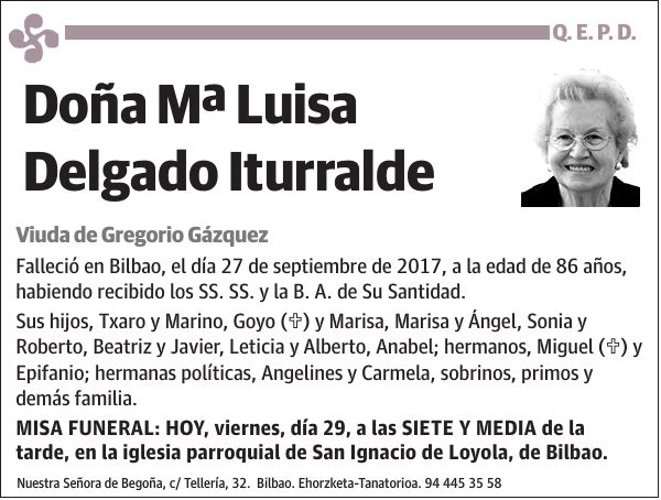 Mª Luisa Delgado Iturralde