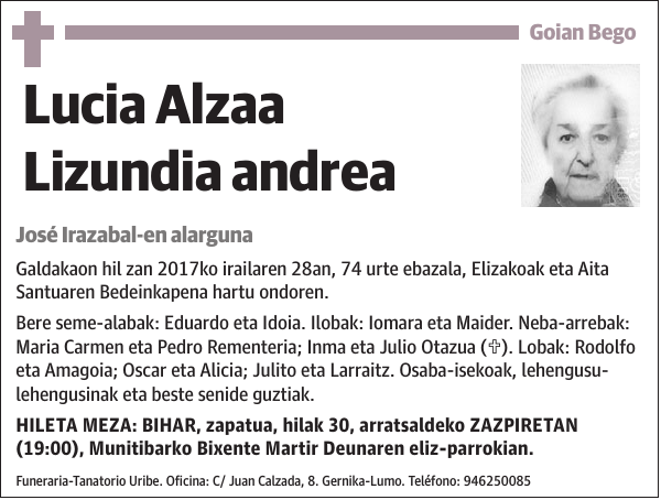 Lucia Alzaa Lizundia