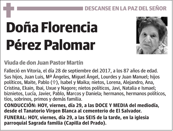 Florencia Pérez Palomar