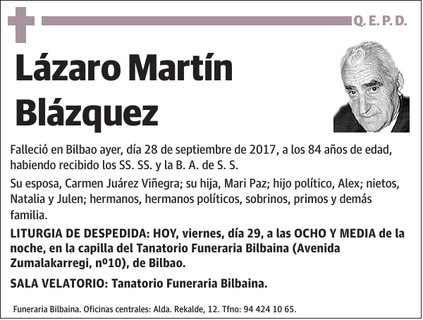 Lázaro Martín Blázquez