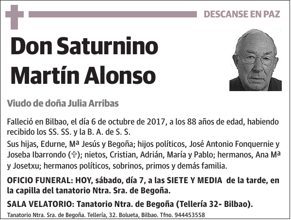 Saturnino Martín Alonso