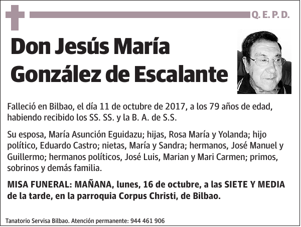 Jesús María González de Escalante