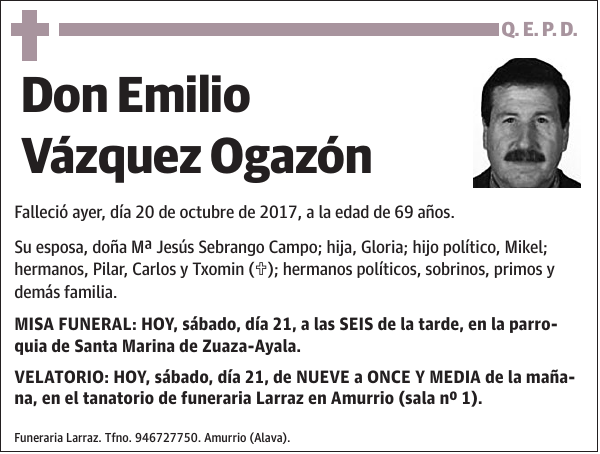 Emilio Vázquez Ogazón