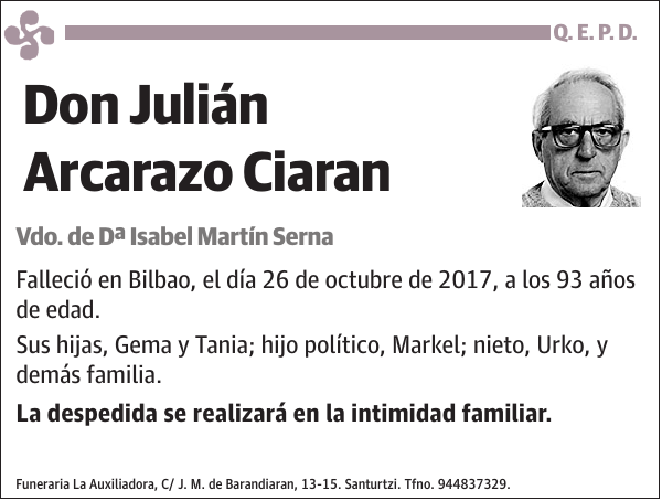 Julián Arcarazo Ciaran