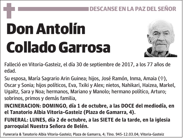 Antolín Collado Garrosa