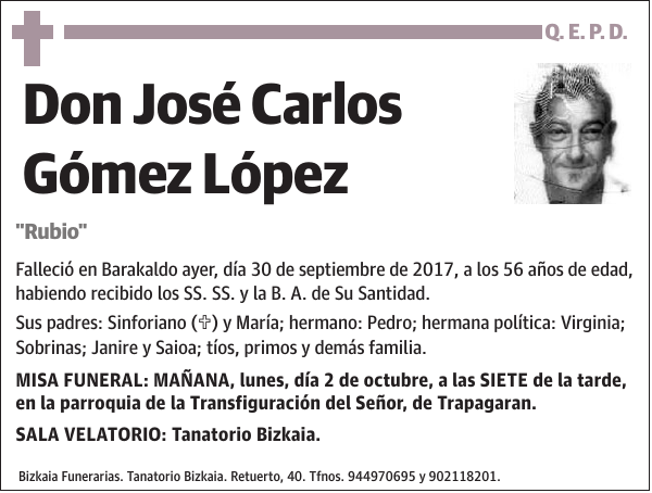 José Carlos Gómez López