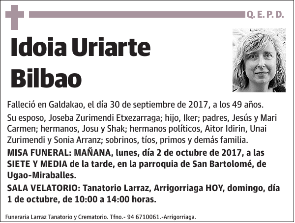 Idoia Uriarte Bilbao