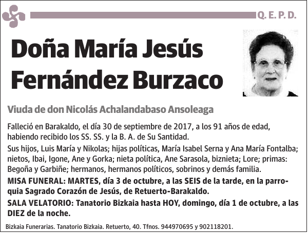 María Jesús Fernández Burzaco