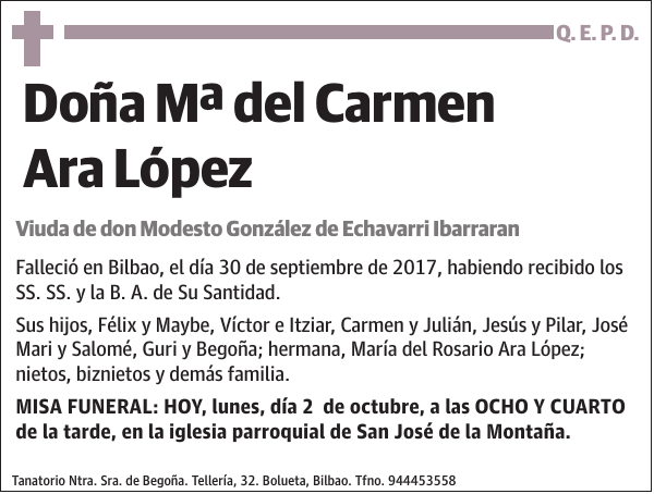 Mª del Carmen Ara López