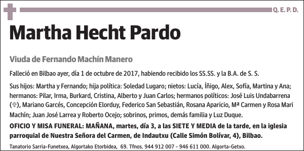 Martha Hecht Pardo