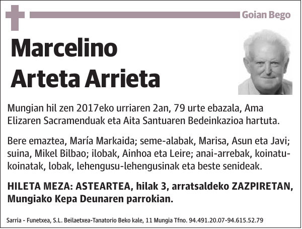 Marcelino Arteta Arrieta