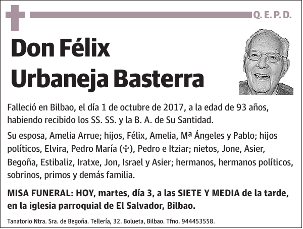 Félix Urbaneja Basterra