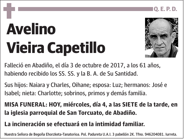 Avelino Vieira Capetillo